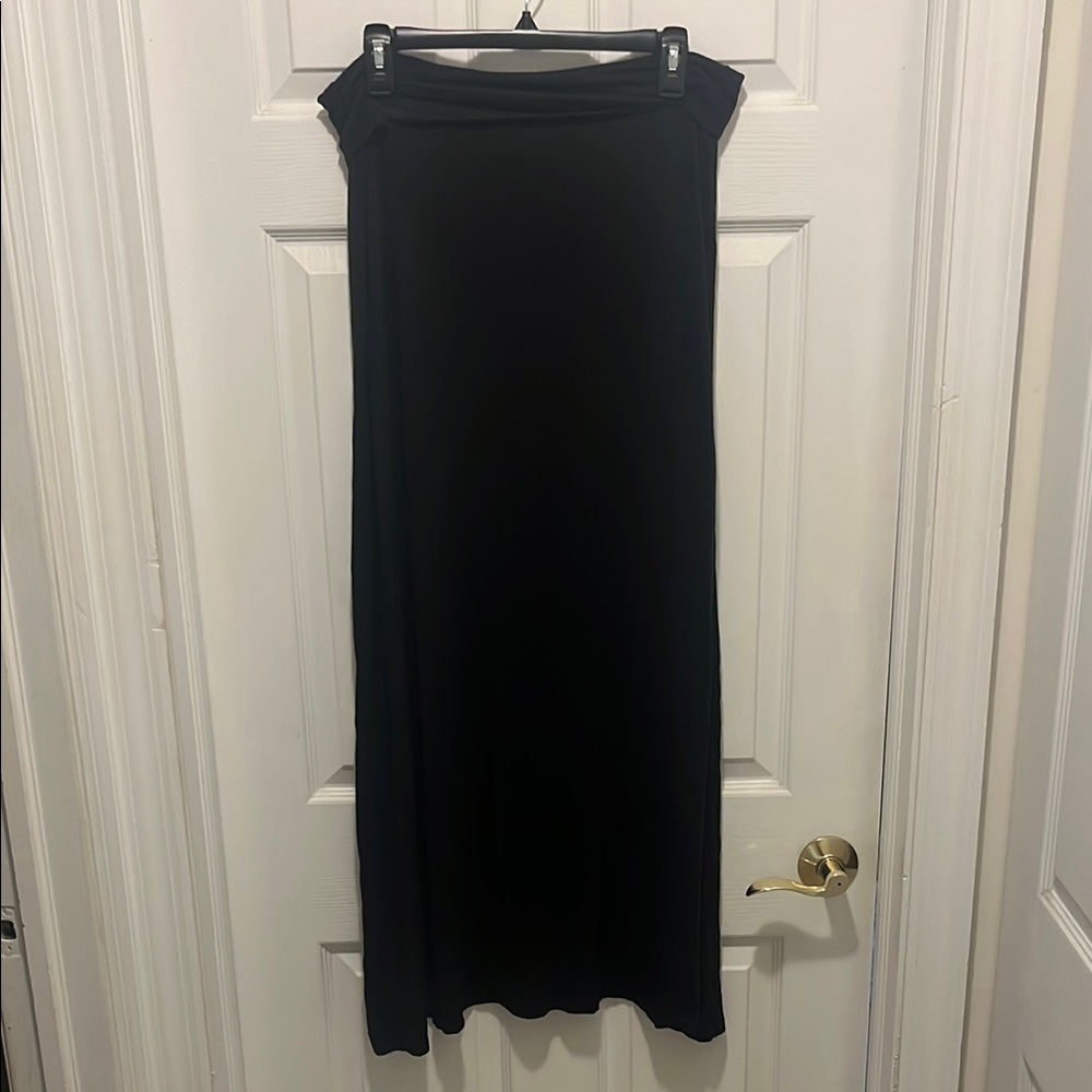 SO Classic Black Maxi Skirt